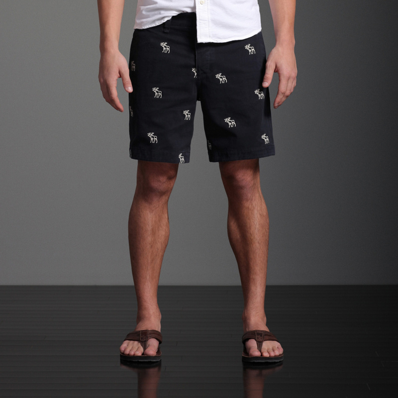 abercrombie & fitch mens shorts